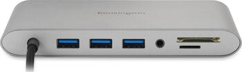 Kensington UH1440P Mobile USB-C Duale Video Dockingstation, USB-C 3.0 [Stecker]