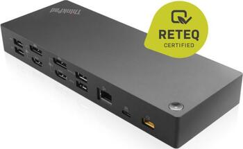 Lenovo ThinkPad Dock Hybrid USB-C 135W (40AF0135EU) Refurbished by RETEQ