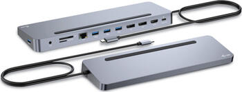 i-tec Metal Ergonomic 3x 4K Display Docking Station,