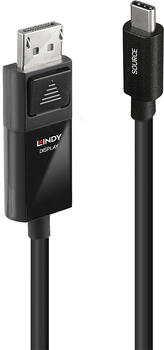 2m LINDY USB Typ C an DP 8K60 Adapterkabel