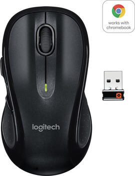 Logitech M510 Wireless, USB Maus 