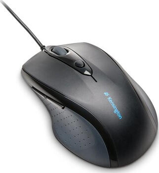 Kensington Pro Fit Wired Full-Size Mouse, Maus, rechtshänder, kabelgebunden, USB, PS/2