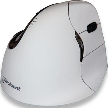 Evoluent VerticalMouse 4 Bluetooth weiß, Bluetooth Maus 
