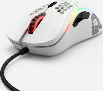 Glorious PC Gaming Race Model D weiß matt, Maus, rechtshände 