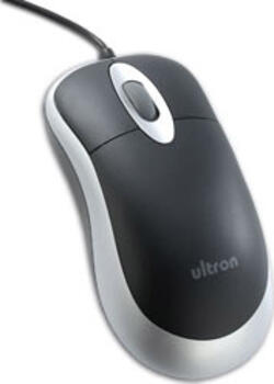 Ultron UM-100 Basic Optical Mouse, Maus, rechtshänder 