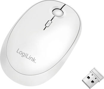 LogiLink Wireless & Bluetooth Dual Mouse schwarz, Maus 