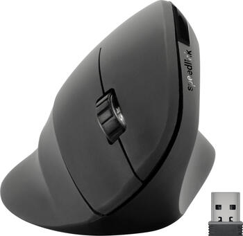 Speedlink Piavo Wireless Vertical Mouse schwarz, Maus 