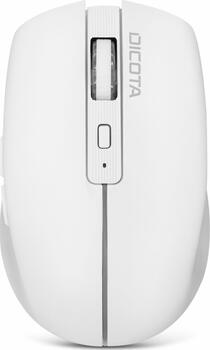 Dicota NOTEBOOK Wireless Mouse weiß, Maus 