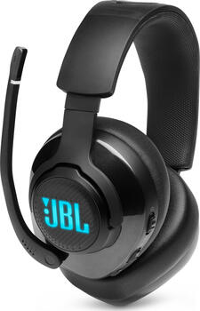 JBL Quantum 400, Kopfhörer Over-Ear, Klinkenstecker, USB, Discord