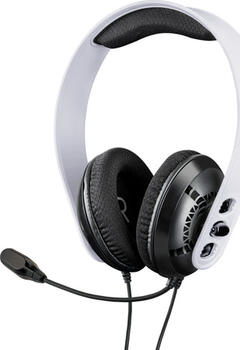 Raptor Gaming H200 weiß/schwarz, Headset Over-Ear, für PS5, PS4, Xbox One, Nintendo Switch