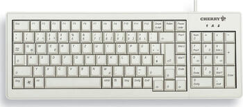 Cherry G84-5200 Compact Keyboard hellgrau, Layout: DE, mechanisch, Cherry ML, Tastatur