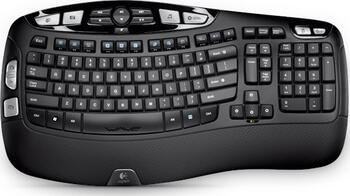 Logitech K350 Wireless Keyboard, USB, DE 