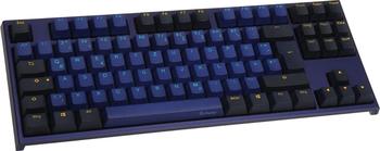 Ducky One 2 TKL Horizon PBT blau, MX-Black, USB, DE Layout Tastatur