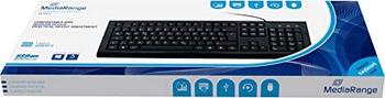 MediaRange MROS101, schwarz, USB, DE Layout Tastatur MediaRange MROS101, schwarz, USB, DE Layout Tastatur