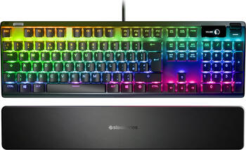 SteelSeries Apex Pro&comma; Layout&colon; DE&comma; mechanisch&comma; SteelSeries OmniPoint&comma; RGB&comma; Gaming-Tastatur