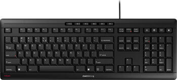 Cherry Stream Keyboard 2019 schwarz, Layout: US, Rubber