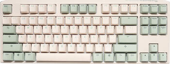 Ducky One 3 Matcha TKL PBT grün/weiß, Layout: DE, mechanisch, Cherry MX RED, Tastatur