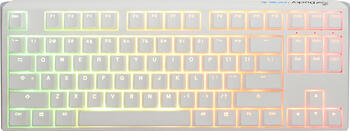 Ducky One 3 Pure White TKL PBT, Layout: DE, mechanisch, Cherry MX SPEED RGB Silver, RGB, Gaming-Tastatur