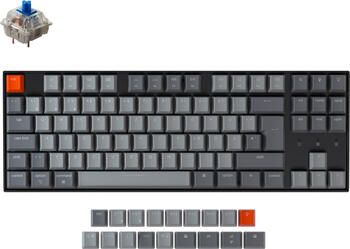 Keychron K8, Layout: DE, mechanisch, Gateron KS-8 BLUE, Tastatur