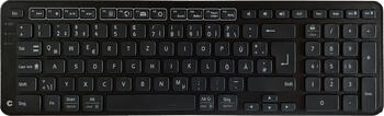Contour Design Balance Keyboard BK Wireless schwarz, USB, DE