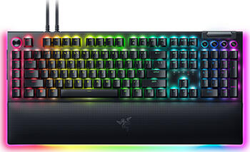 Razer BlackWidow V4 Pro, Layout: DE, mechanisch, Razer YELLOW Linear Gen-3, RGB, Gaming-Tastatur Razer BlackWidow V4 Pro, Layout: DE, mechanisch, Razer YELLOW Linear Gen-3, RGB, Gaming-Tastatur