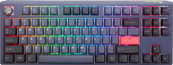 Ducky One 3, Layout: US, mechanisch, Cherry MX RGB ERGO CLEAR, RGB, Gaming-Tastatur