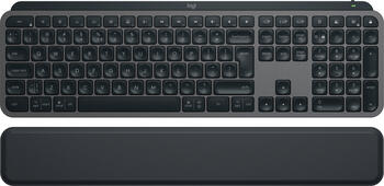 Logitech MX Keys S Plus MX Palm Rest Graphite, Layout: US int., Rubber Dome, Tastatur