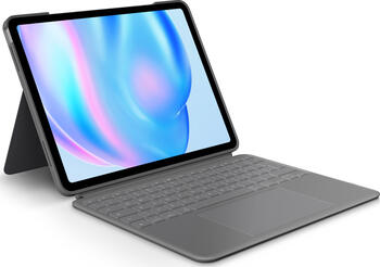 Logitech Combo Touch, KeyboardDock für Apple iPad Air 13 (M2) 2024, grau, DE Logitech Combo Touch, KeyboardDock für Apple iPad Air 13 (M2) 2024, grau, DE