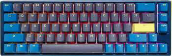 Ducky One 3 DayBreak SF PBT blau&comma; Layout&colon; DE&comma; mechanisch&comma; Cherry MX Silent RGB Red&comma; RGB&comma; Gaming-Tastatur