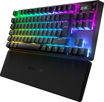 Steelseries Apex Pro TKL Gaming Tastatur DE USB &plus; RF Wireless &plus; Bluetooth Schwarz
