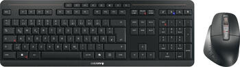 CHERRY Stream desktop ultimate schwarz Tastatur + Maus, Layout: DE, Scherenschalter, beleuchtet CHERRY Stream desktop ultimate schwarz Tastatur + Maus, Layout: DE, Scherenschalter, beleuchtet