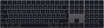Apple Magic Keyboard mit Ziffernblock grau, DE 