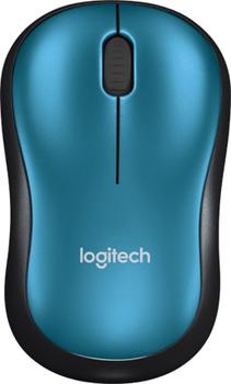 Logitech M185 Wireless Mouse Blue, USB Logitech M185 Wireless Mouse Blue, USB