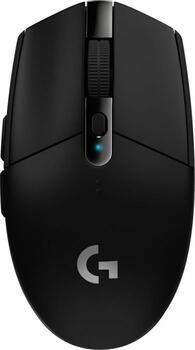 Logitech G305 Lightspeed schwarz, Maus, rechtshänder