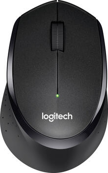 Logitech B170 Wireless Mouse schwarz, USB Maus