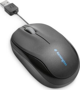 Kensington Pro Fit Retractable Mouse, Maus, beidhändig 