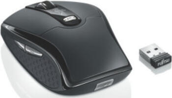 Fujitsu WI660 Wireless Notebook Mouse, Maus, rechtshänder 