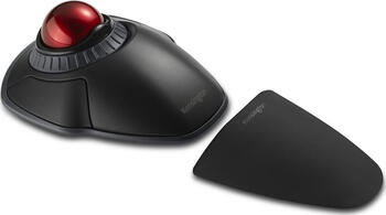 Kensington Orbit Wireless Trackball mit Scroll Ring schwarz, Maus, kabellos 2.40GHz, Bluetooth 3.0 LE