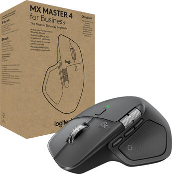 Logitech MX Master 4 for Business graphit Maus&comma; rechtsh&auml;nder B&uuml;ro&comma; Bluetooth