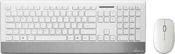 MediaRange MROS106, USB, Weiß Tastatur-Maus-Kombi 