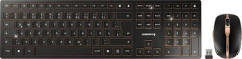 Cherry DW 9000 Slim, USB, DE Layout Tastatur-Maus-Kombination