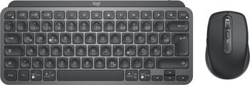 Logitech MX Keys Mini Combo for Business, schwarz, Logi Bolt, USB/Bluetooth, DE