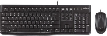 Logitech MK120 Desktop Combo für Schulen, Layout: DE, Tastatur