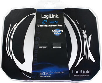 LogiLink Q1 Mate - Mauspad f&uuml;r Gaming M&auml;use 340x250x2&period;8mm
