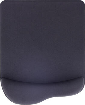 InLine Mousepad mit Gel-Handballenauflage&comma; schwarz 235x185x25