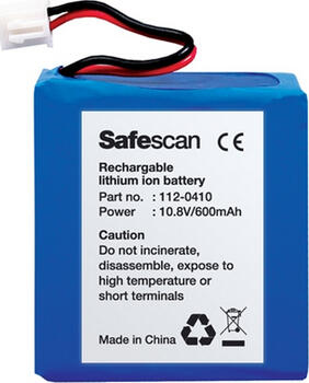 Safescan LB-105 Industrieakku Lithium-Ion (Li-Ion) 600 mAh 10,8 V