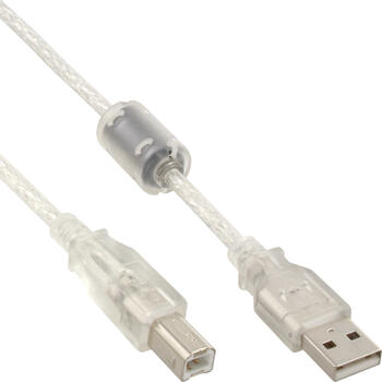 0,5m USB 2.0-Kabel TypA auf TypB InLine