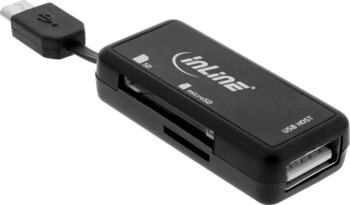 InLine OTG Dual Flex USB 2.0-Stick Cardreader 
