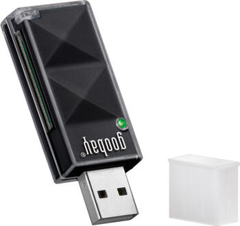 goobay microSD + SD-Kartenleser USB 2.0-Stick Cardreader SD, SDHC, SDXC