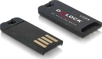 Delock USB 2.0 Slim-Card-Reader für Micro SD Speicherkarten 